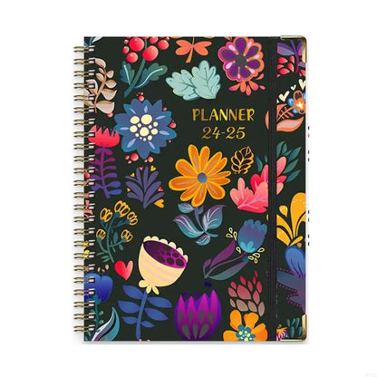 Planner Book: Weekly & Monthly with Pocket