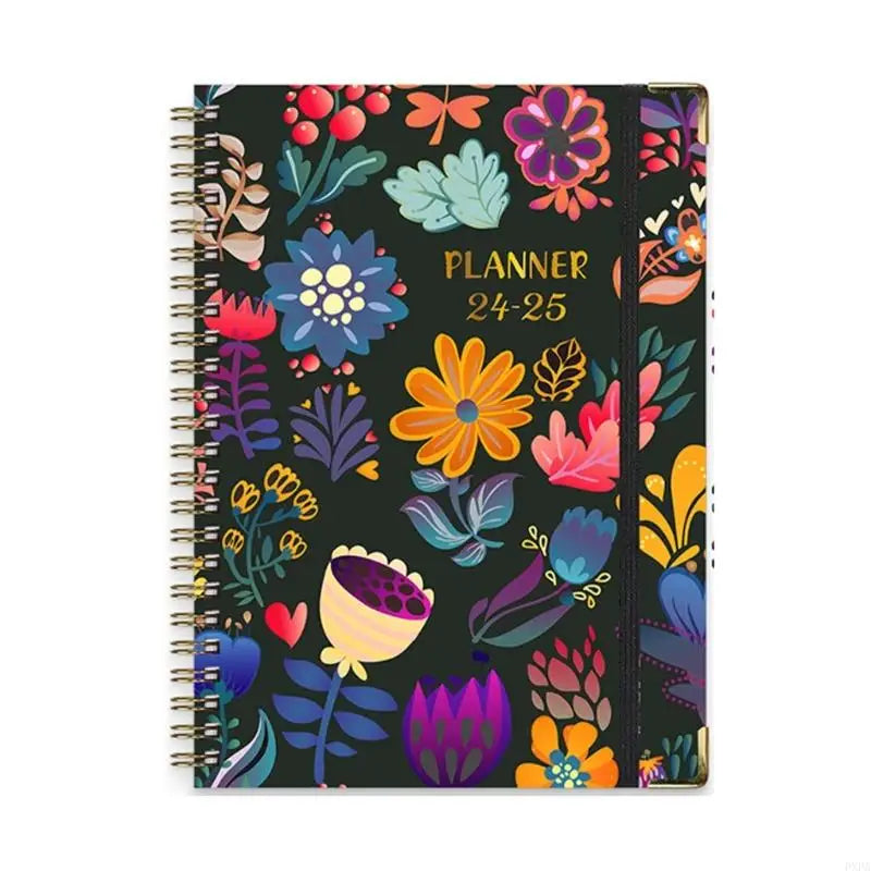 Planner Book: Weekly & Monthly with Pocket