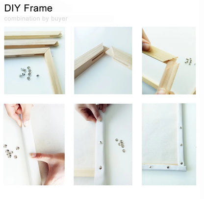 Paint by Numbers: Abstract Paint by Numbers Kit - Unique Acrylic Wall Art