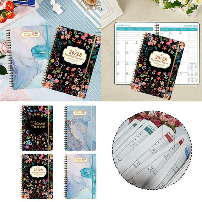 Planner Book: 3-Year Calendar for School