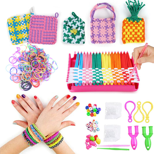 Weaving Loom Kit for Kids & Adults - Easy Potholder Craft