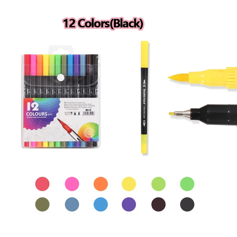 24 Colors-Black