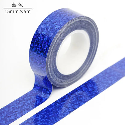 Colorful Laser Washi Tape - DIY Scrapbooking & Labeling