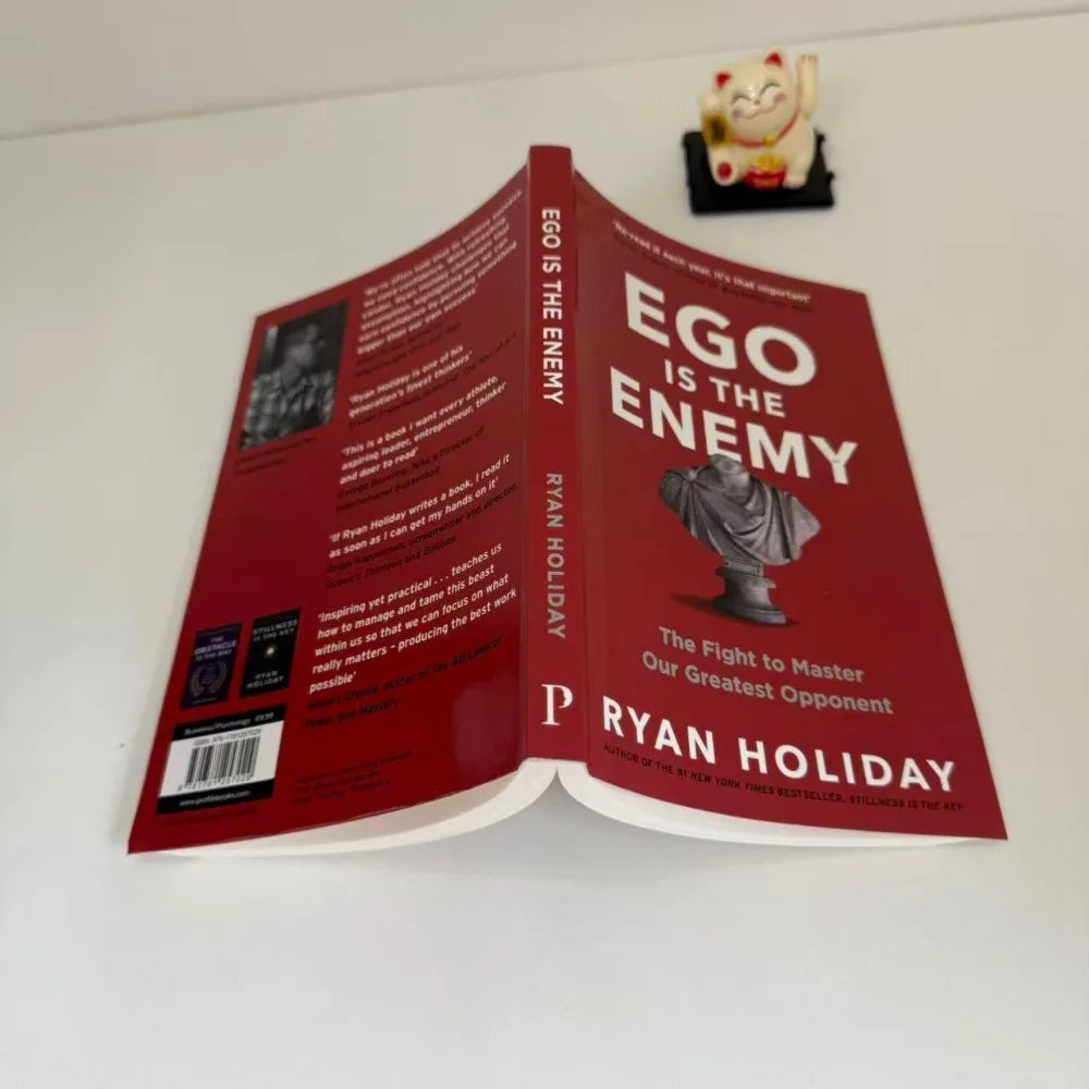 Ego Is The Enemy Ryan Holiday English Self Growth Readers Paperback Mindset Mastery Self Improvement Book Free Shipping