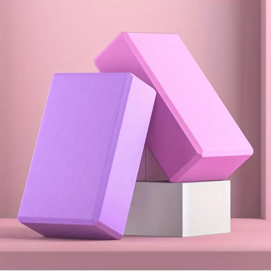 Yoga Blocks Foam Brick for Pilates & Fitness Training