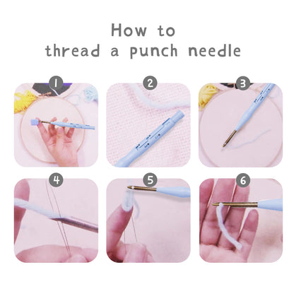Embroidery Starter Kit: RUOPOTY Punch Needle for Beginners