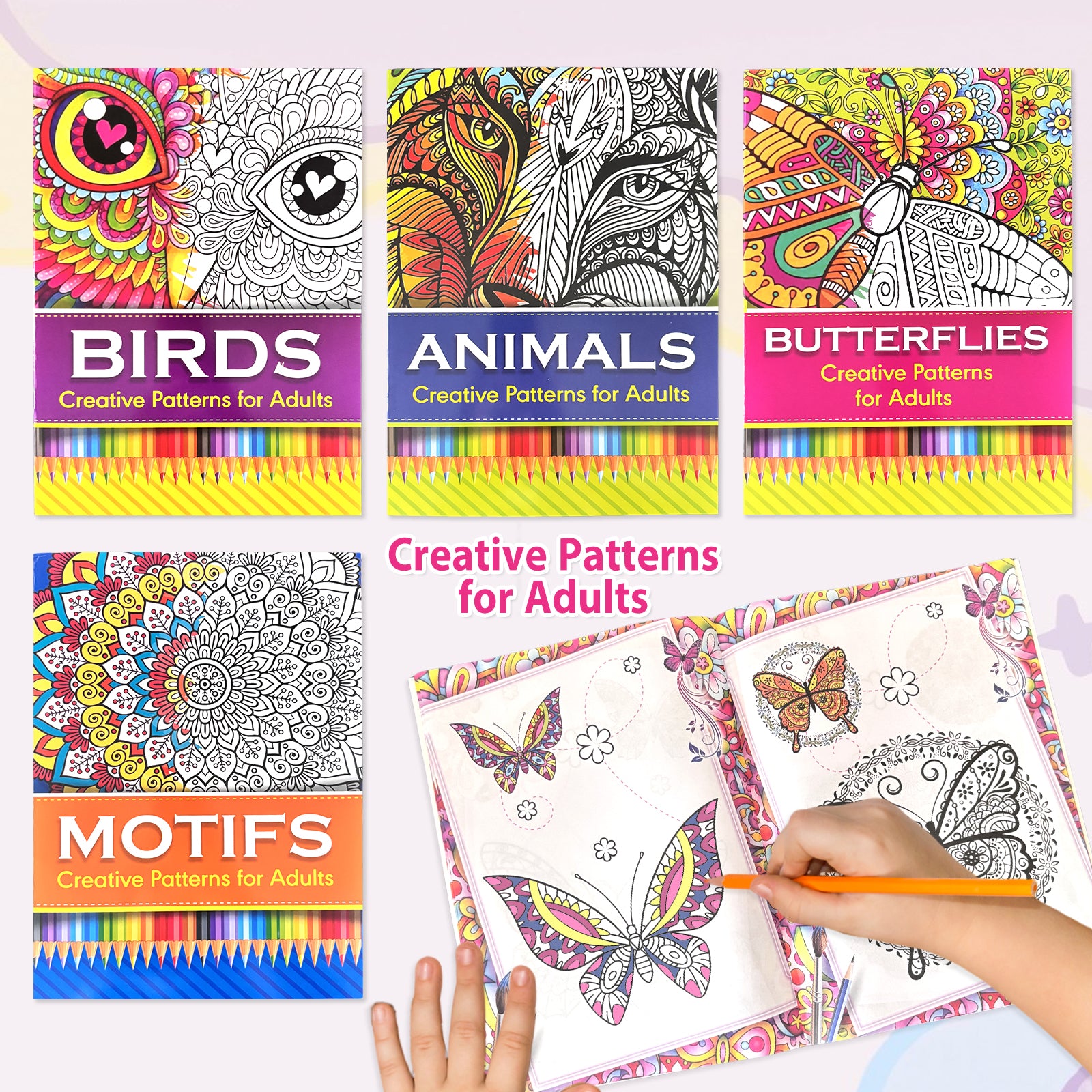 Coloring Book: Adult Advanced Coloring Book - Creative Patterns & Designs