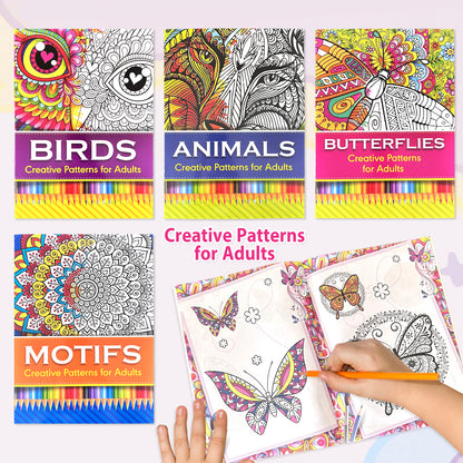 Coloring Book: Adult Advanced Coloring Book - Creative Patterns & Designs