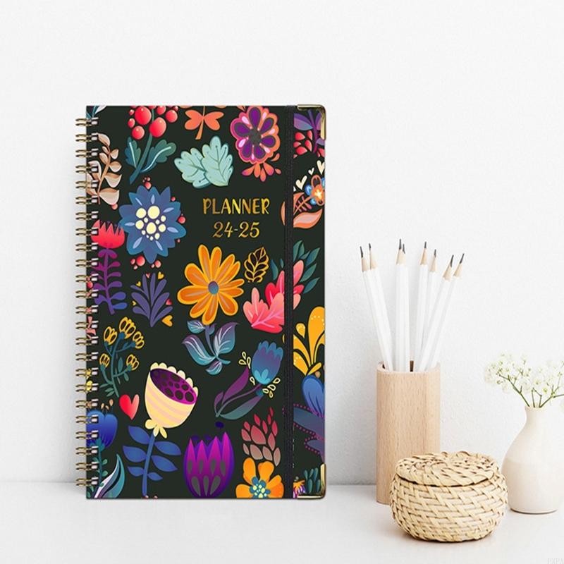 Planner Book: Weekly & Monthly with Pocket