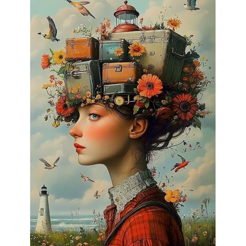 Paint by Numbers: Abstract Paint by Numbers Kit - Unique Acrylic Wall Art