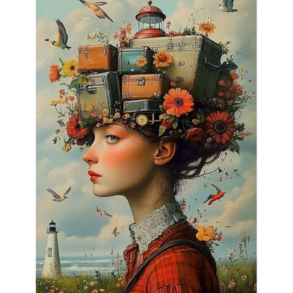 Paint by Numbers: Abstract Paint by Numbers Kit - Unique Acrylic Wall Art