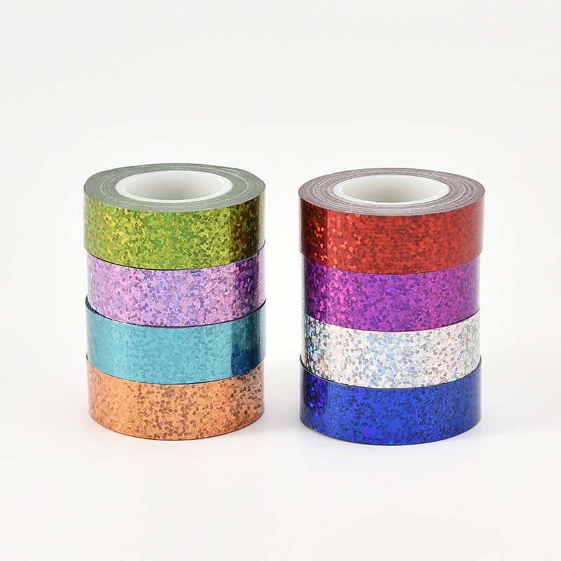 Colorful Laser Washi Tape - DIY Scrapbooking & Labeling