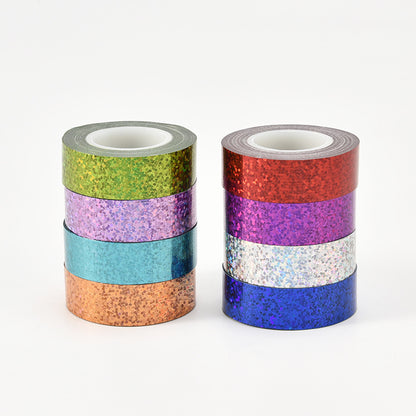Colorful Laser Washi Tape - DIY Scrapbooking & Labeling
