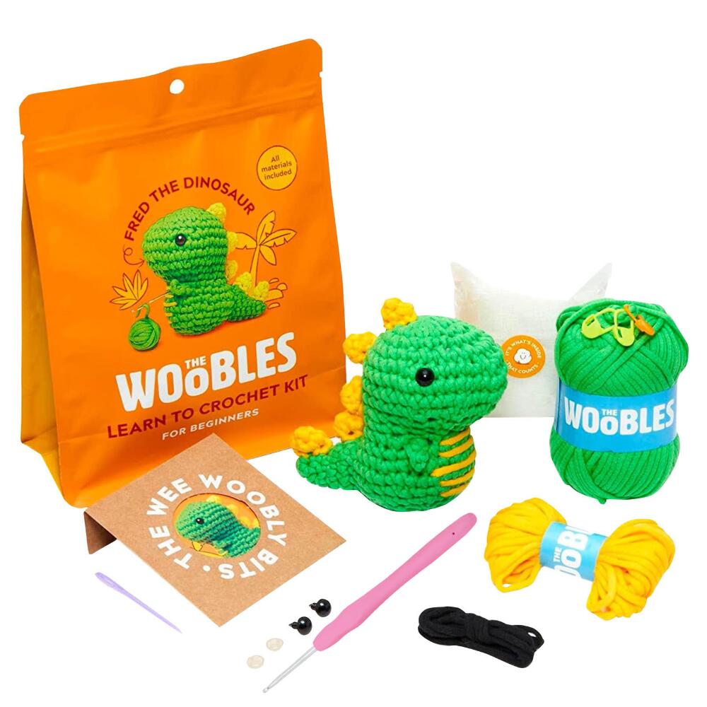 Crochet Animal Kit: DIY Yarn Set for Beginners