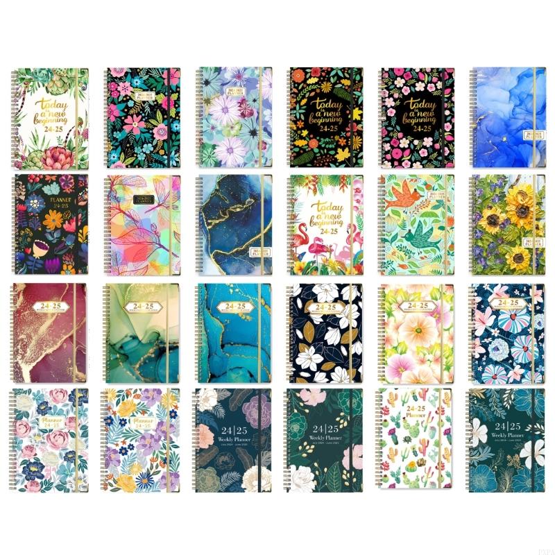 Planner Book: Weekly & Monthly with Pocket