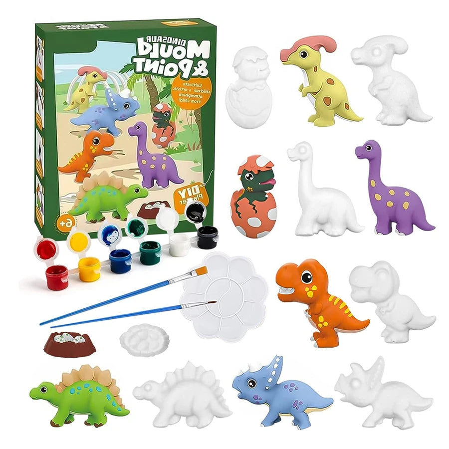 DIY Dinosaur Painting Kit - Creative Arts & Crafts Set