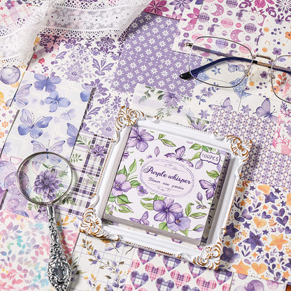 Scrapbooking Vintage Paper Set: 100pcs Retro Stationery & Scrapbooking