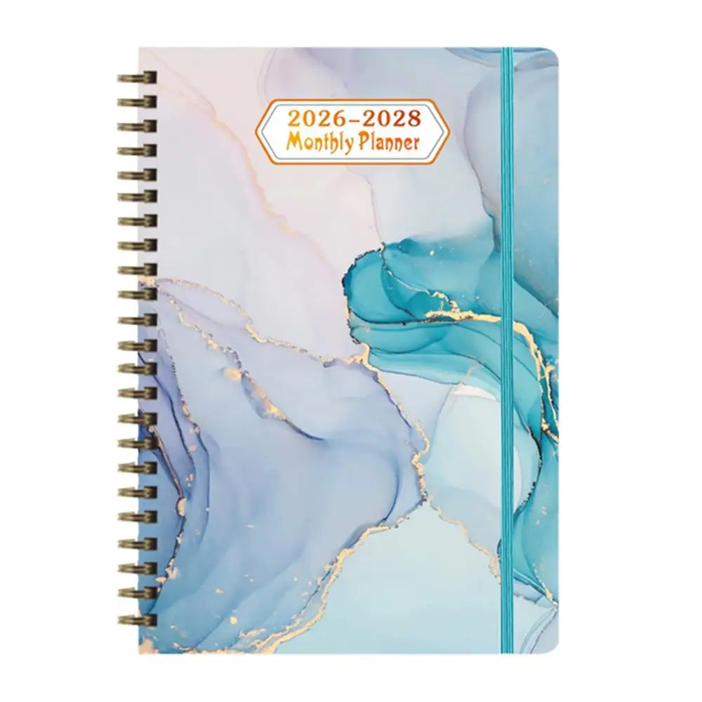 Planner Book: 3-Year Calendar for School