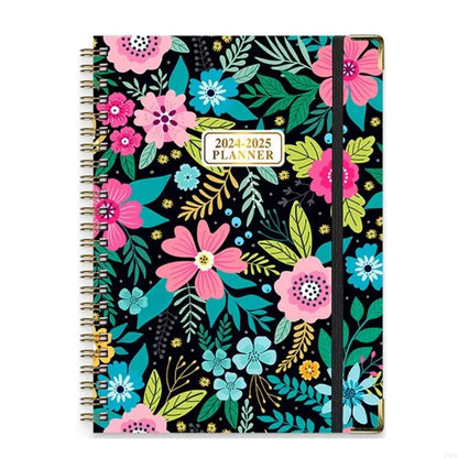 Planner Book: Weekly & Monthly with Pocket