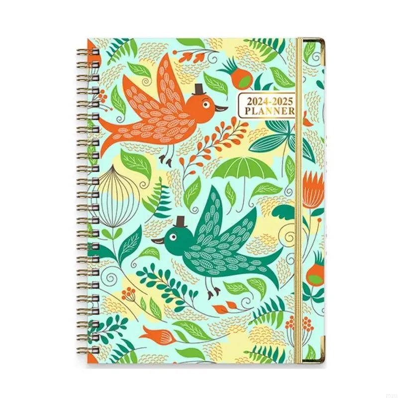 Planner Book: Weekly & Monthly with Pocket