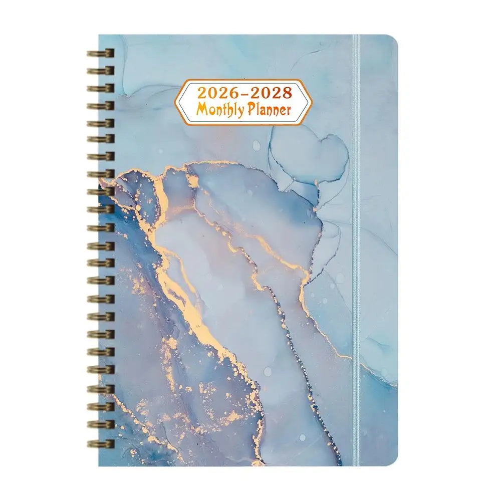 Planner Book: 3-Year Calendar for School