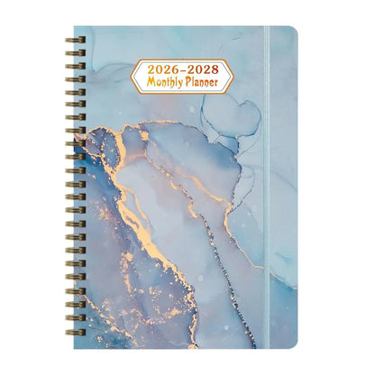 Planner Book: 3-Year Calendar for School