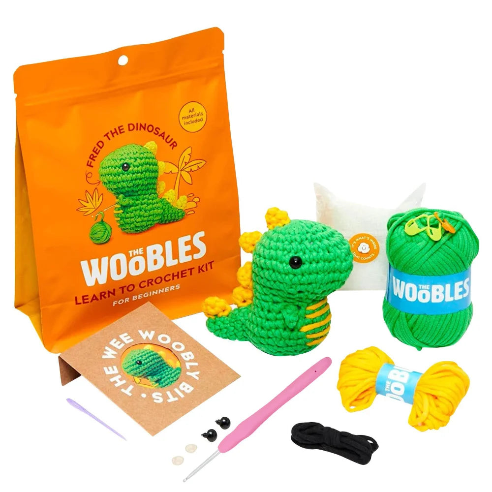 Crochet Animal Kit: DIY Yarn Set for Beginners