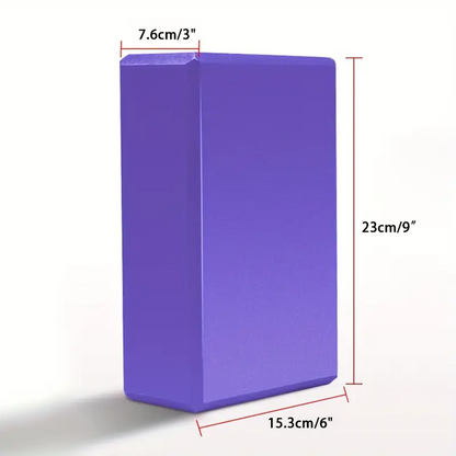 Yoga Blocks Foam Brick for Pilates & Fitness Training