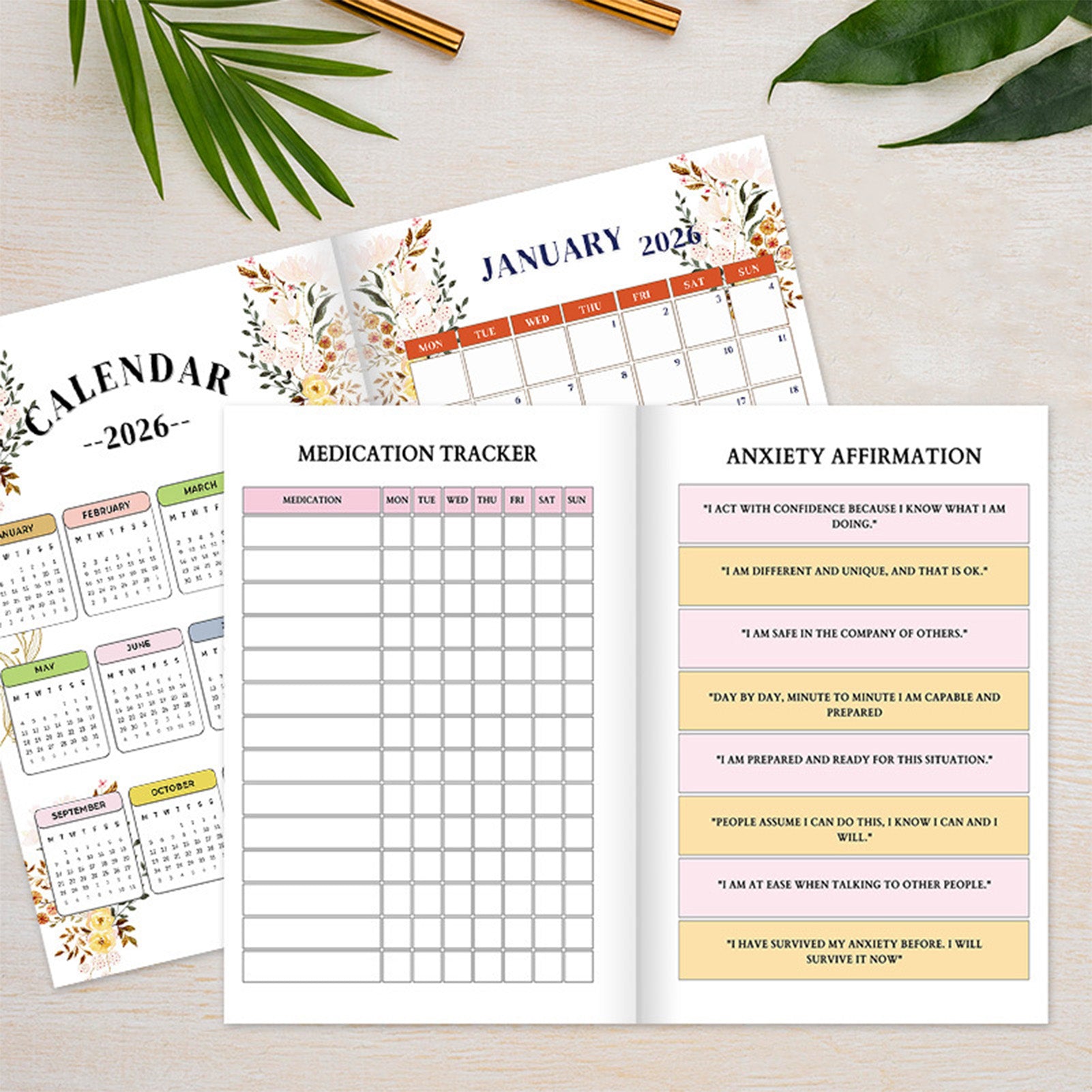 MEGA Therapy Journal: Guided Self-Care Writing Tools