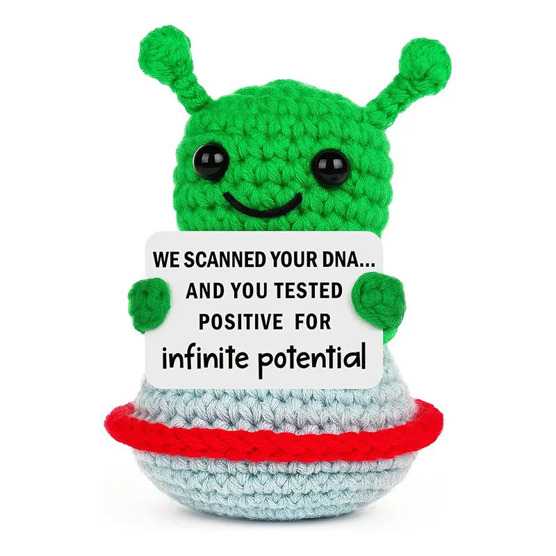 Crochet Earth Doll: Positive Energy Handmade Gift