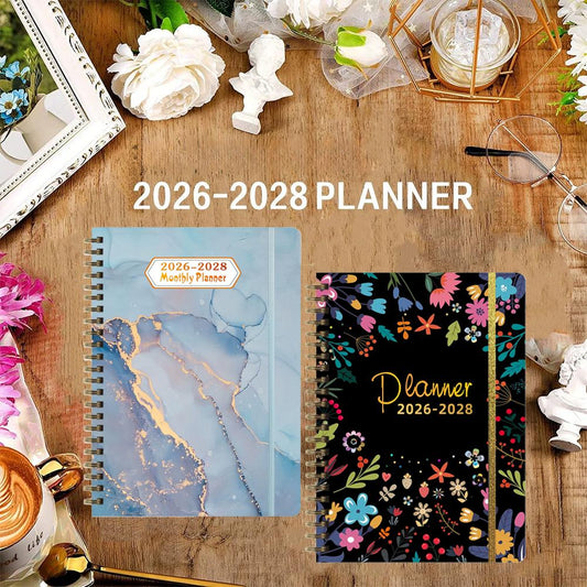 Monthly Planner 2026-2028: Organize Your School Year