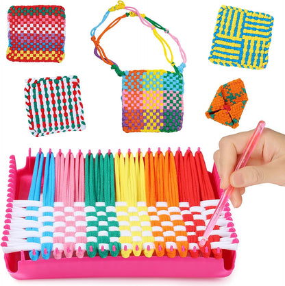 Weaving Loom Kit for Kids & Adults - Easy Potholder Craft