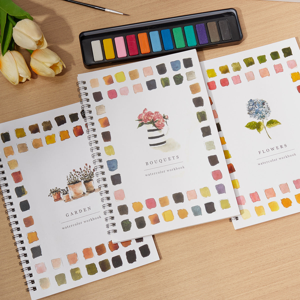 Workbooks: Birds Coloring Book - Watercolor Fun for Kids & Adults