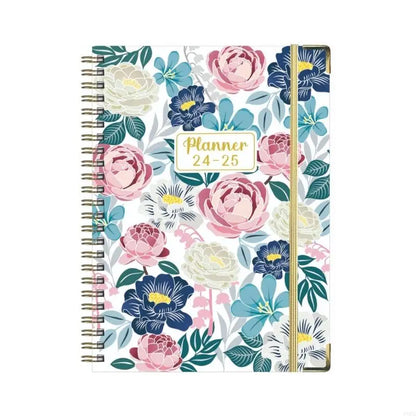 Planner Book: Weekly & Monthly with Pocket