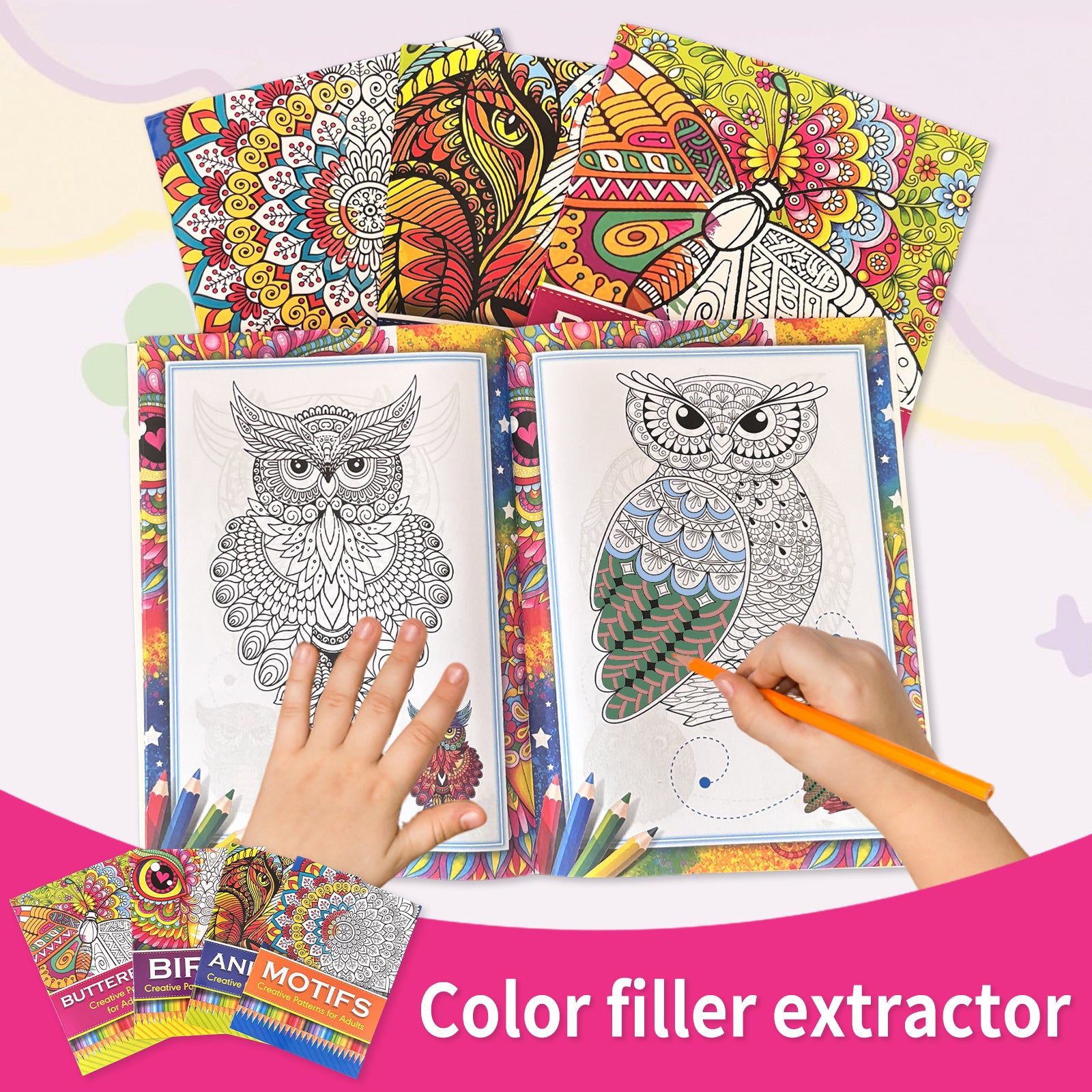 Coloring Book: Adult Advanced Coloring Book - Creative Patterns & Designs