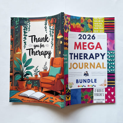 MEGA Therapy Journal: Guided Self-Care Writing Tools