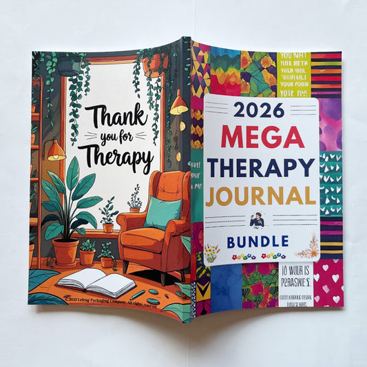 MEGA Therapy Journal: Guided Self-Care Writing Tools