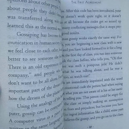 The Four Agreements: A Practical Guide To Personal Freedom By Don Miguel Ruiz Success Self-Help English Book Paperback