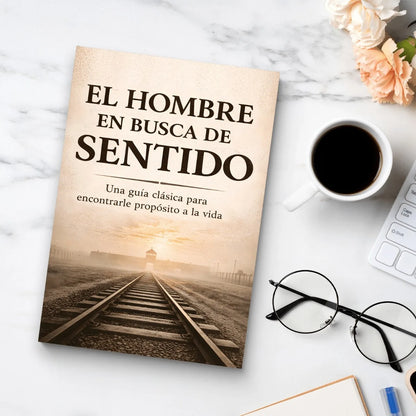 El Hombre en Busca de Sentido, Spanish Language Edition, Inspirational Self-Help Book on Meaning, Purpose, Hope, Resilience