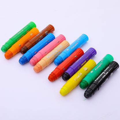 Washable Paint Sticks - 8/12 Colors for Kids & Students