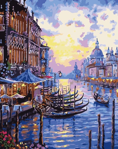 Paint By Numbers Kit 40x50cm - Beach Night Art for Adults