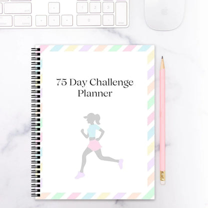 75-Day Multifunctional Goal Planner with Habit Trackers & Milestones Fitness/Study Challenge Journal for Academic Productivity