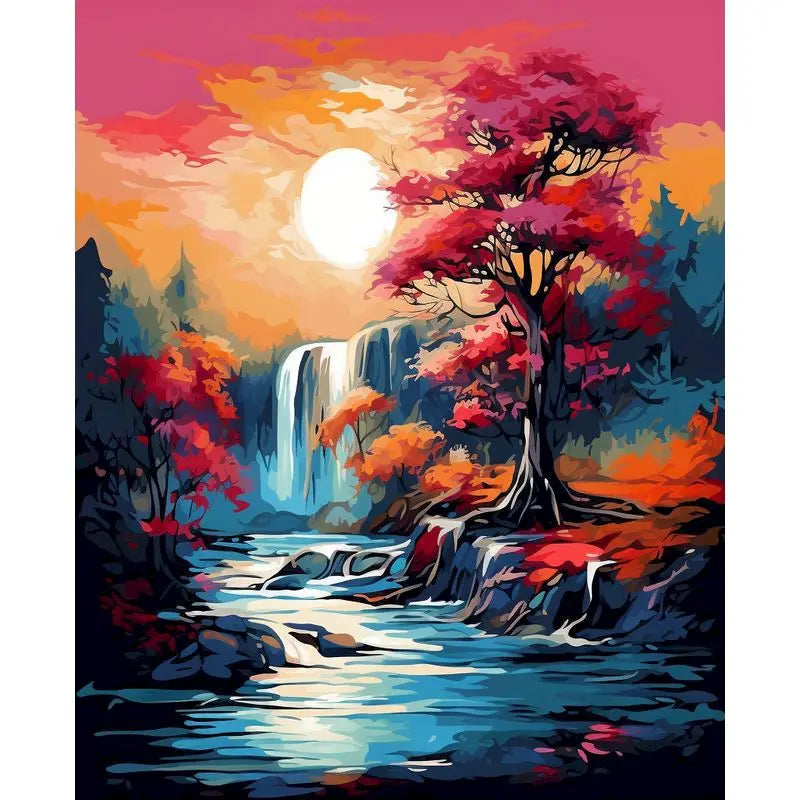 Paint By Numbers Kit - Adult Canvas Art Set