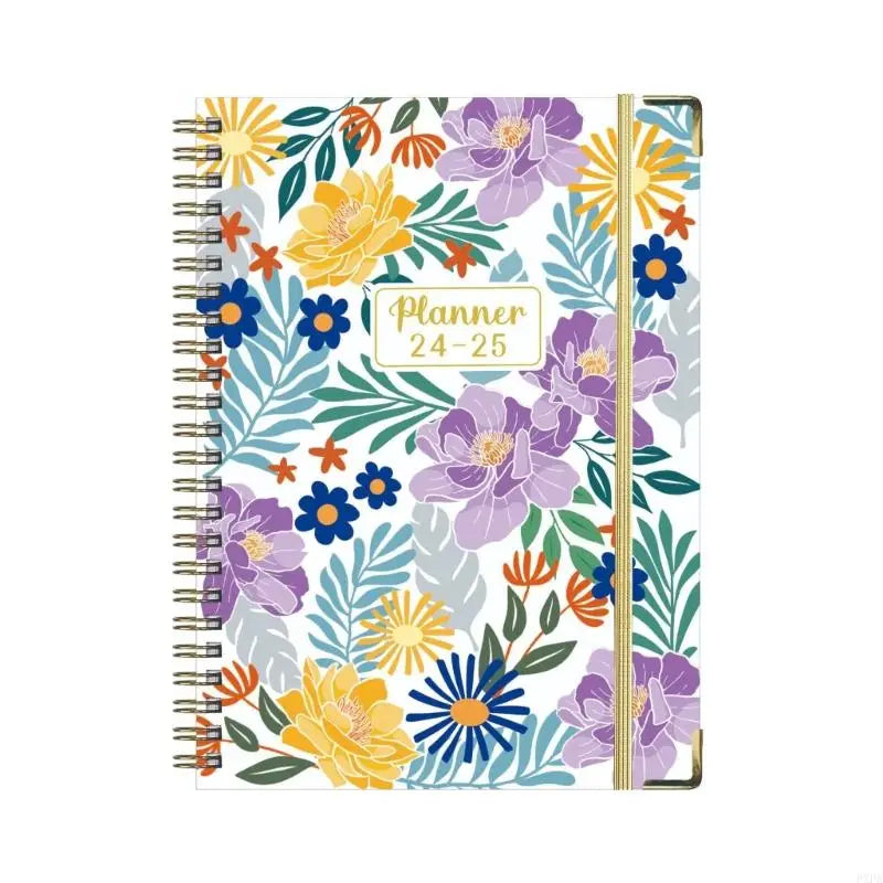 Planner Book: Weekly & Monthly with Pocket