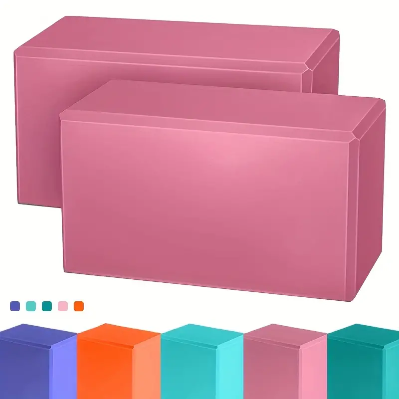 Yoga Blocks Foam Brick for Pilates & Fitness Training