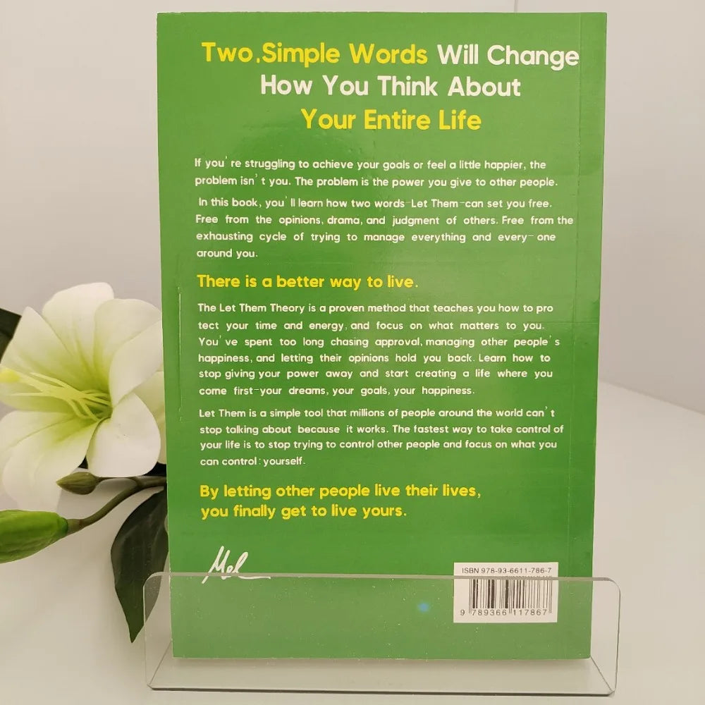 The Let Them Theory Mel Robbins NYT Bestseller English Paperback Boundaries Mental Health Self Help Free Shipping