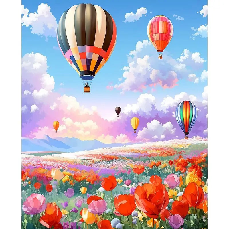 Paint By Numbers Kit - Adult Canvas Art Set