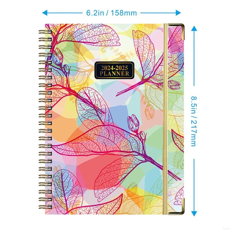 Planner Book: Weekly & Monthly with Pocket