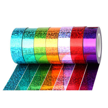 Colorful Laser Washi Tape - DIY Scrapbooking & Labeling