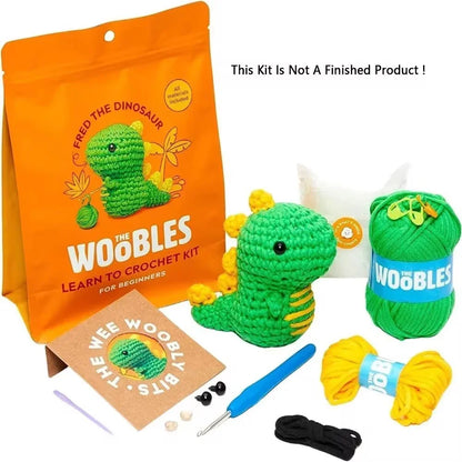 Crochet Stuffed Animal Kit: DIY Beginner Yarn Set